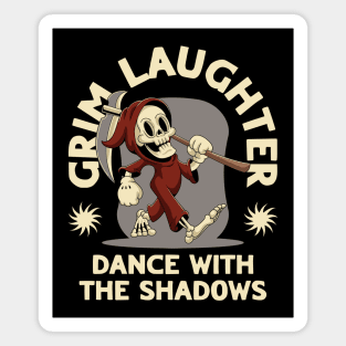 Funny Grim Reaper Magnet